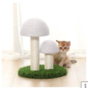 Mushroom Cat Scratching Post
